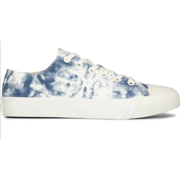 Pro Keds Other - PRO KEDS Royal Lo Classic Canvas Shoes Mens 10 Blue Tie Dye Comfort Sneaker NEW